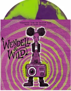 Wendell & Wild (2022) - Original Soundtrack LP Vinyl Record ("Demon" Swirl Coloured Vinyl)