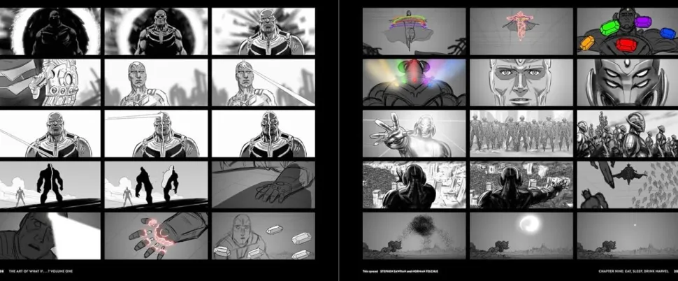 What If...? (2022) - The Art of Marvel Studios What If...? Volume 01 Hardcover Book