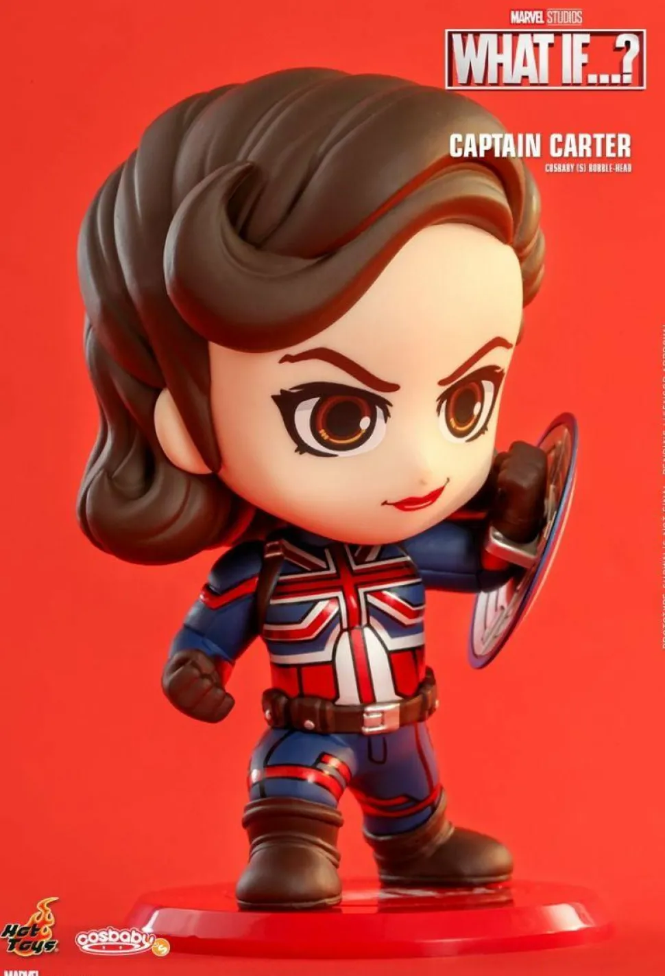 What If…? - Captain Carter Cosbaby (S) Hot Toys Figure