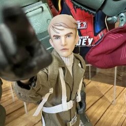 What If…? - Captain Carter, Infinity Ultron, Zombie Hunter Spider-Man, Steve Rogers & The Hydra Stomper 1/6th Scale Hot Toys Action Figure Bundle (Set of 4)