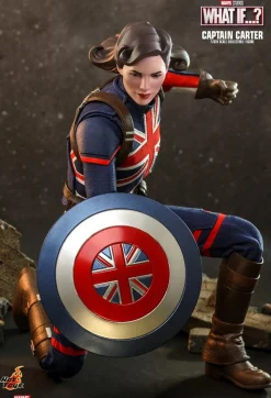 What If…? - Captain Carter, Infinity Ultron, Zombie Hunter Spider-Man, Steve Rogers & The Hydra Stomper 1/6th Scale Hot Toys Action Figure Bundle (Set of 4)