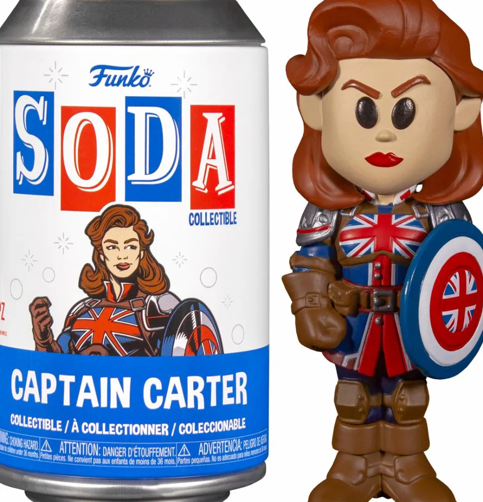 What If...? - Captain Carter SODA Vinyl Figure in Collector Can