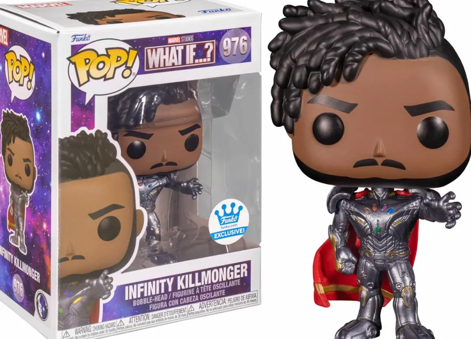 What If…? - Infinity Killmonger Reaching Pop! Vinyl Figure (Funko / Popcultcha Exclusive)