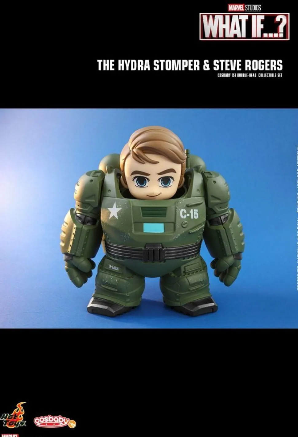 What If…? - The Hydra Stomper & Steve Rogers Cosbaby (S) Hot Toys Figure