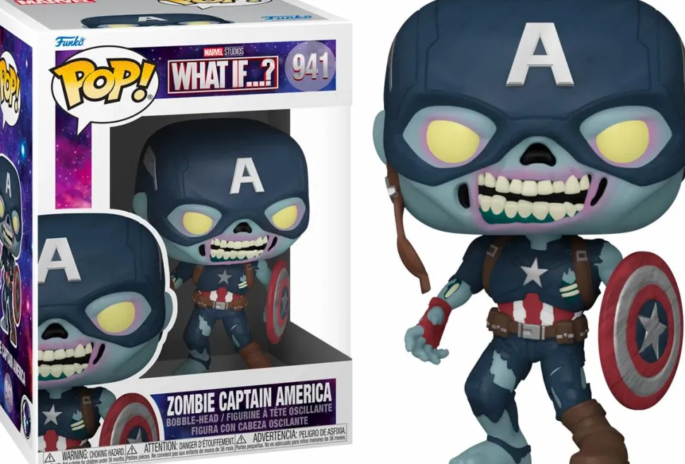 What If…? - Zombie Captain America Pop! Vinyl Figure