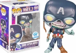 What If…? - Zombie Captain America Pop! Vinyl Figure (Funko / Popcultcha Exclusive)