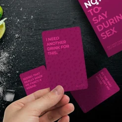 What Not to Say During Sex - 100 Cards Designed to Help You Not Cock it Up Card Set