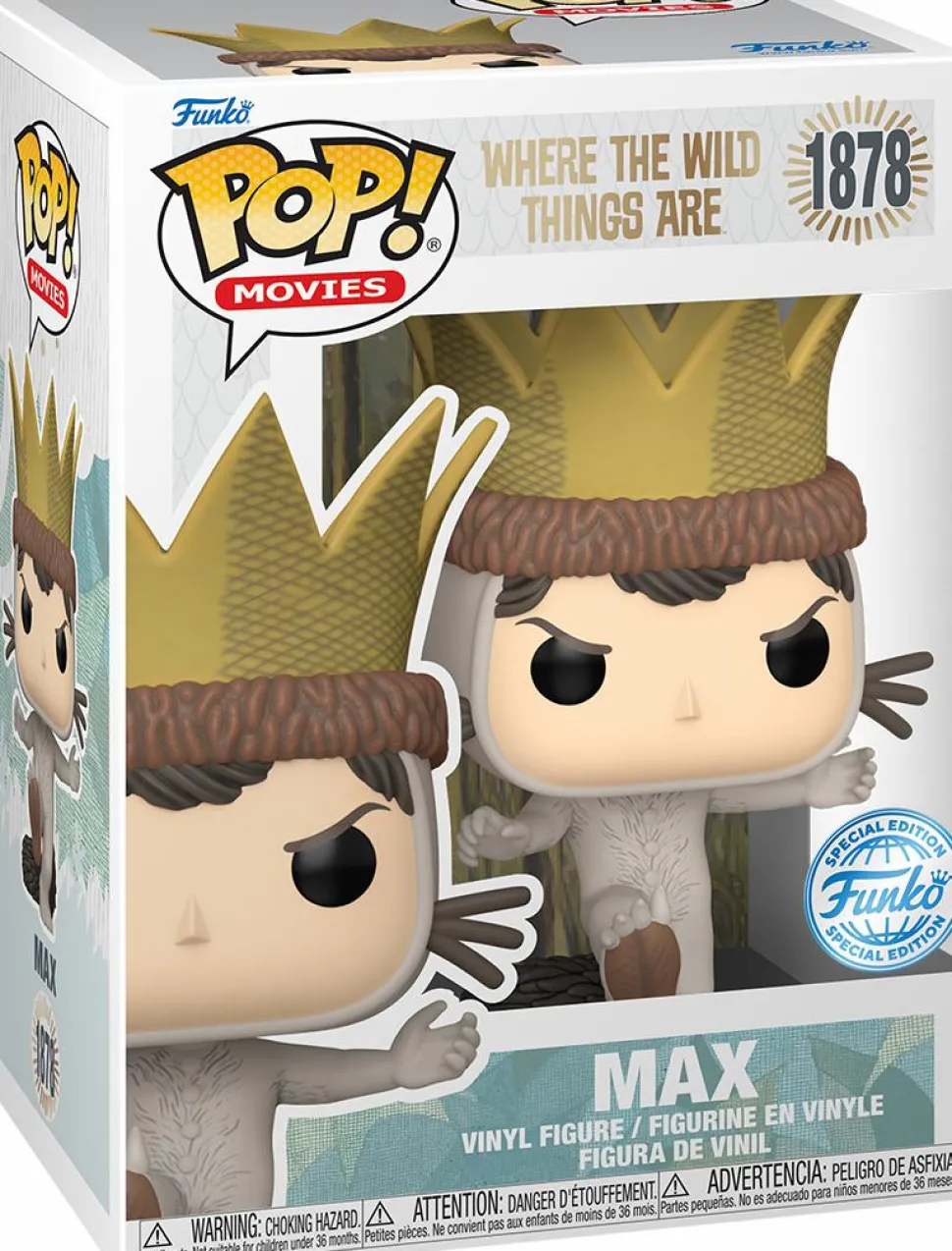 Where the Wild Things Are - Max Pop! Pop Vinyl Figure