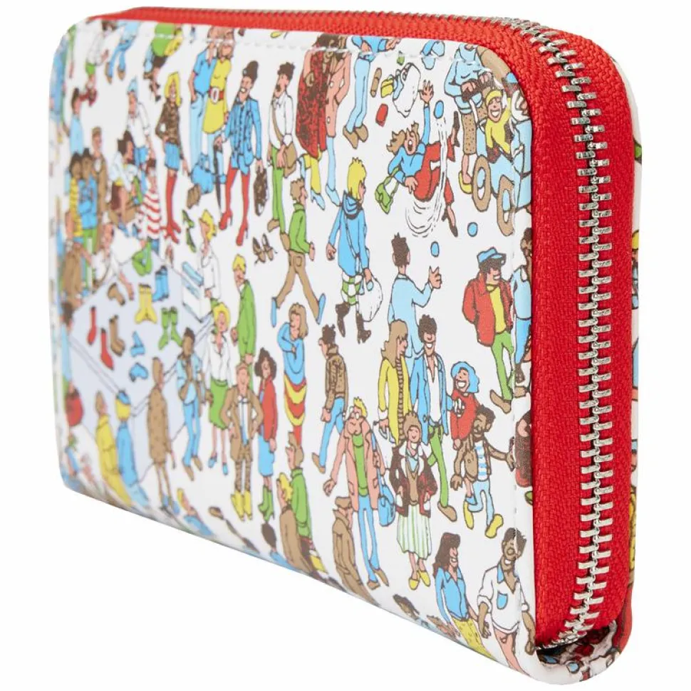 Where’s Waldo? - Waldo 4” Faux Leather Zip-Around Wallet