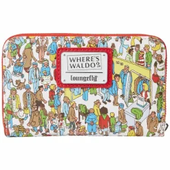 Where’s Waldo? - Waldo 4” Faux Leather Zip-Around Wallet