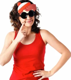 Where’s Waldo? - Wally Sun-Staches Sunglasses (One Size)