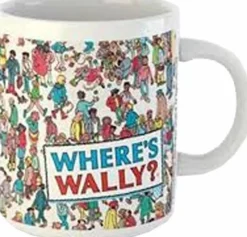 Where's Wally - Book Art Ceramic Mug