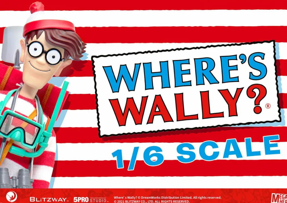 Where’s Wally? - Wally 1/6th Scale Action Figure