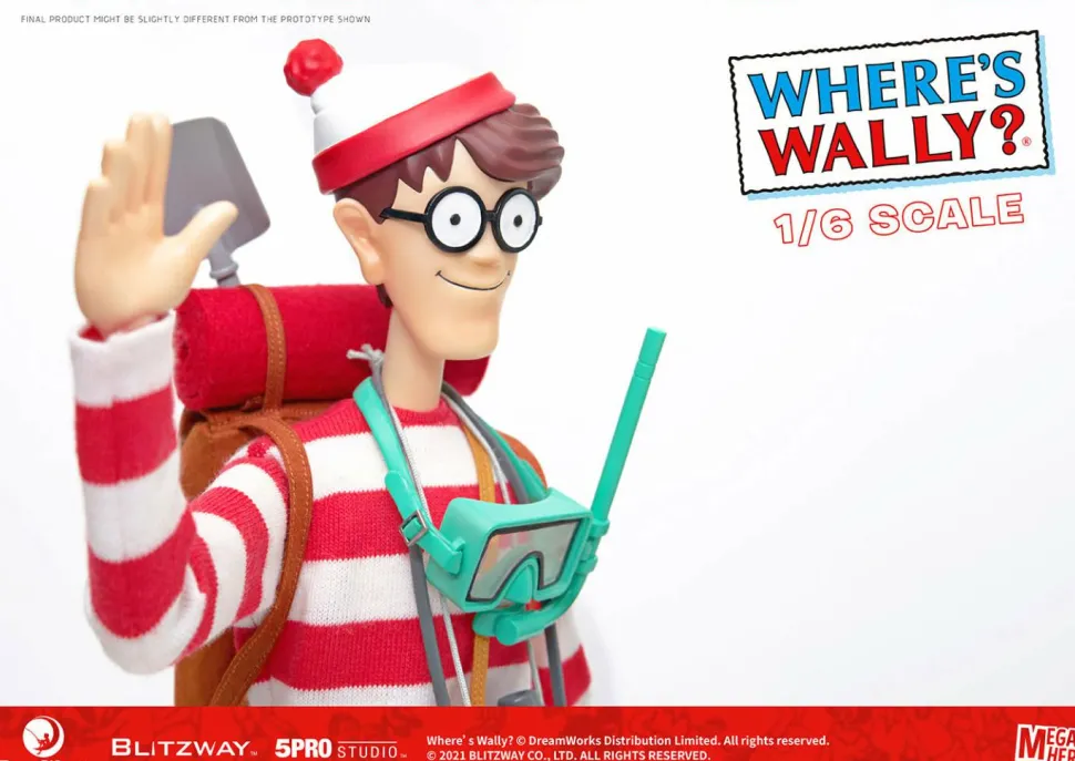 Where’s Wally? - Wally 1/6th Scale Action Figure