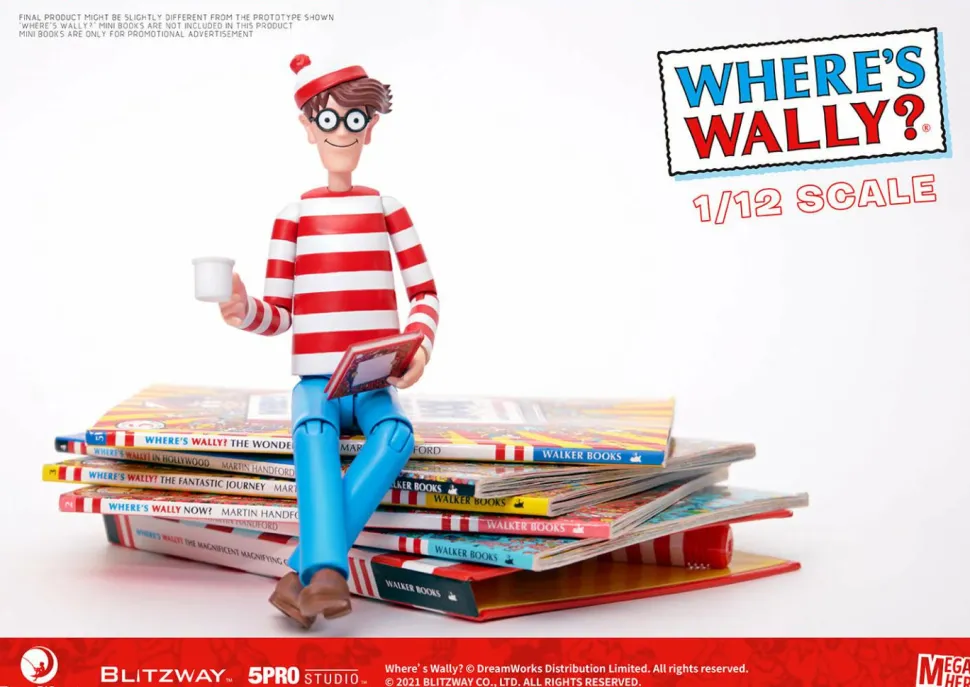 Where’s Wally? - Wally 1/12th Scale Action Figure