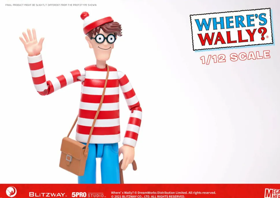 Where’s Wally? - Wally 1/12th Scale Action Figure