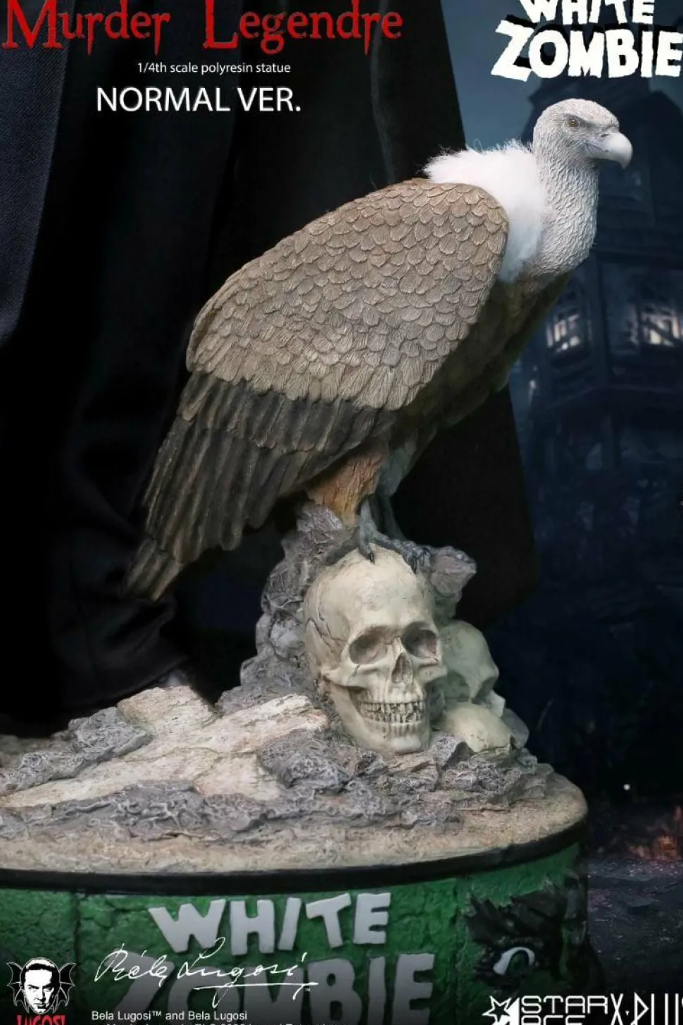 White Zombie (1932) - Murder Legendre (Normal Ver.) 1/4 Scale Statue