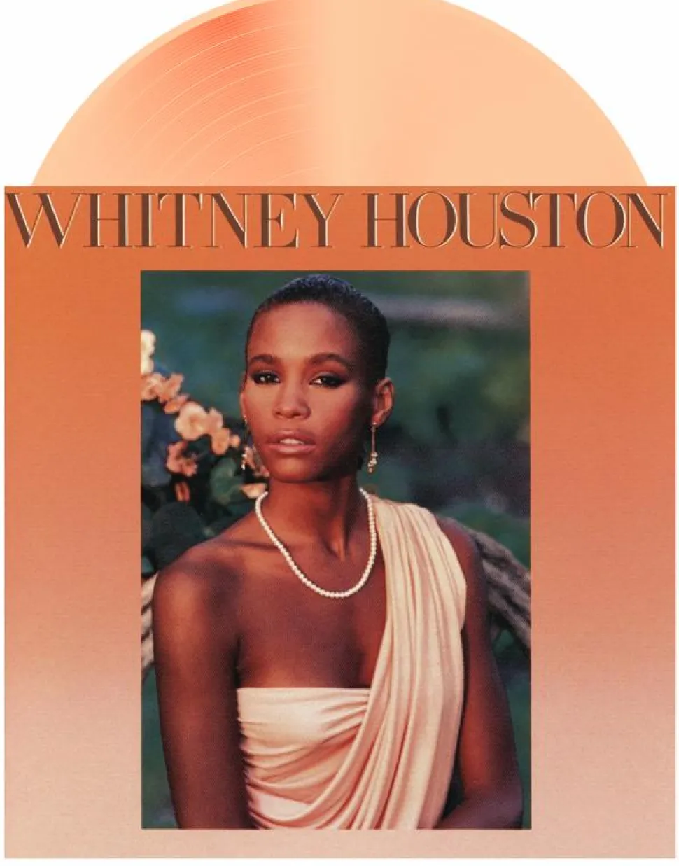 Whitney Houston - Whitney Houston LP Vinyl Record (Peach Coloured Vinyl)