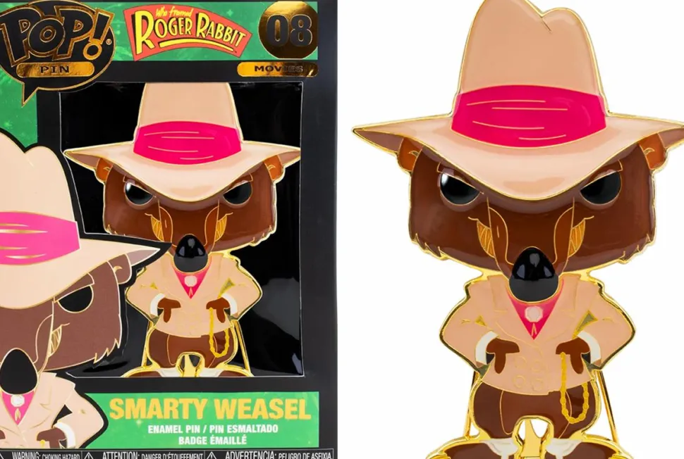 Who Framed Roger Rabbit - Toon Patrol 4” Pop! Enamel Pin