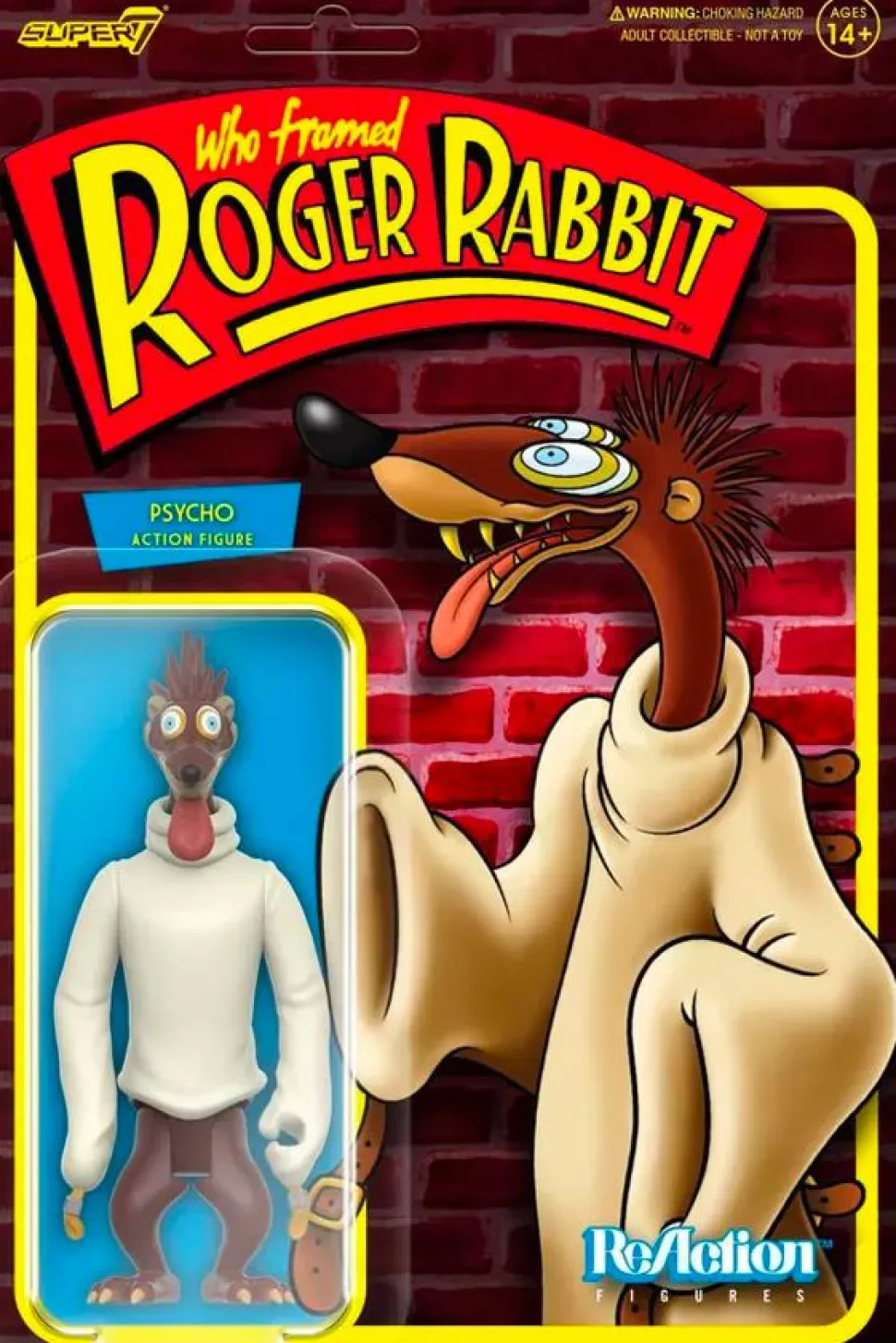 Who Framed Roger Rabbit - Psycho ReAction 3.75" Action Figure