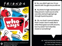 Who Says? - Friends Edition Card Game