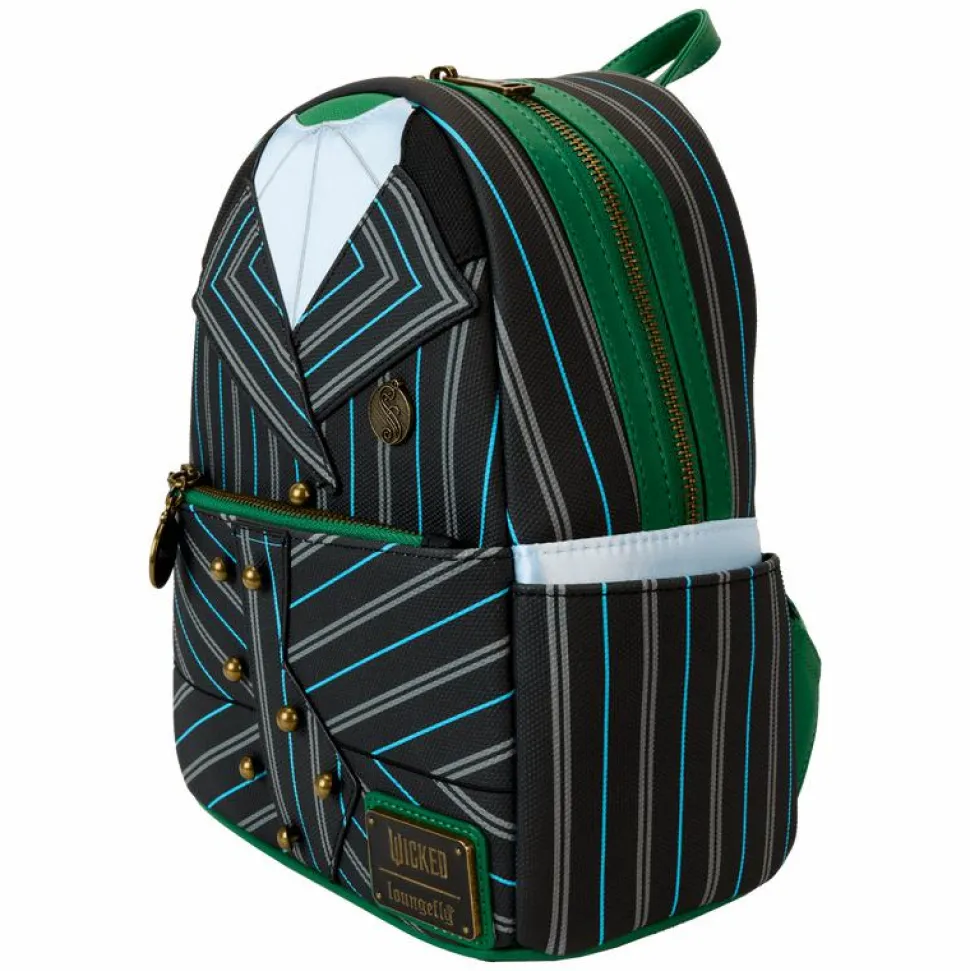 Wicked (2024) - Elphaba Shiz University Uniform Cosplay 10" Faux Leather Mini Backpack