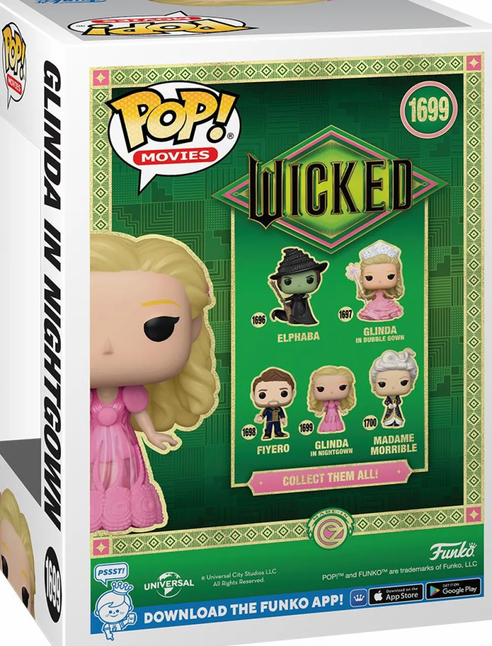 Wicked (2024) - Glinda in Nightgown Pop! Vinyl Figure