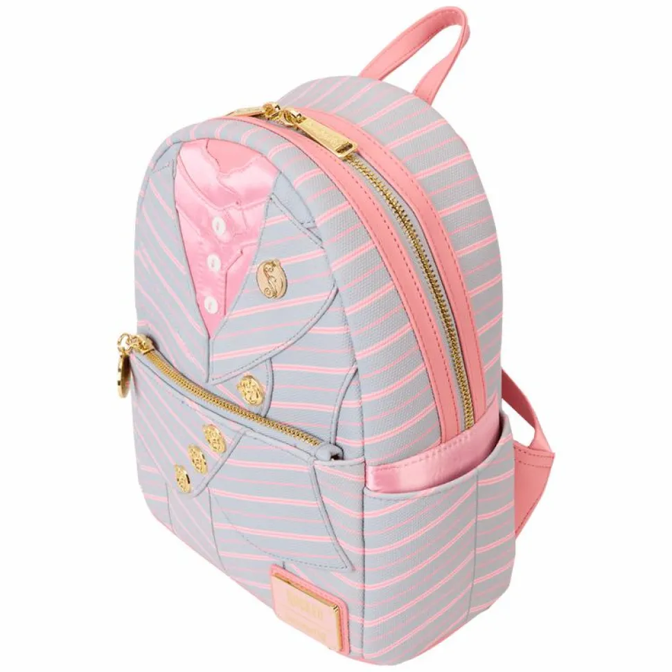 Wicked (2024) - Glinda Shiz University Uniform Cosplay 10" Faux Leather Mini Backpack