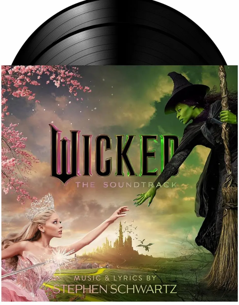 Wicked (2024) - Original Motion Picture Soundtrack by Stephen Schwartz 2xLP Vinyl Record