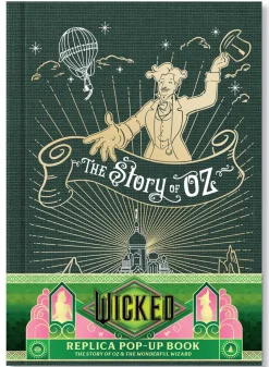 Wicked (2024) - The Story of Oz & The Wonderful Wizard Replica Pop-Up Hardcover Book