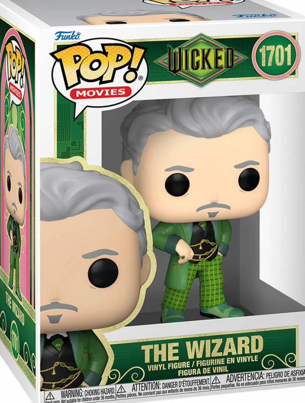 Wicked (2024) - The Wizard Pop! Vinyl Figure (Popcultcha Exclusive)