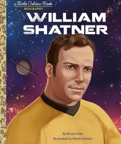 William Shatner - A Little Golden Book Biography Hardcover Book