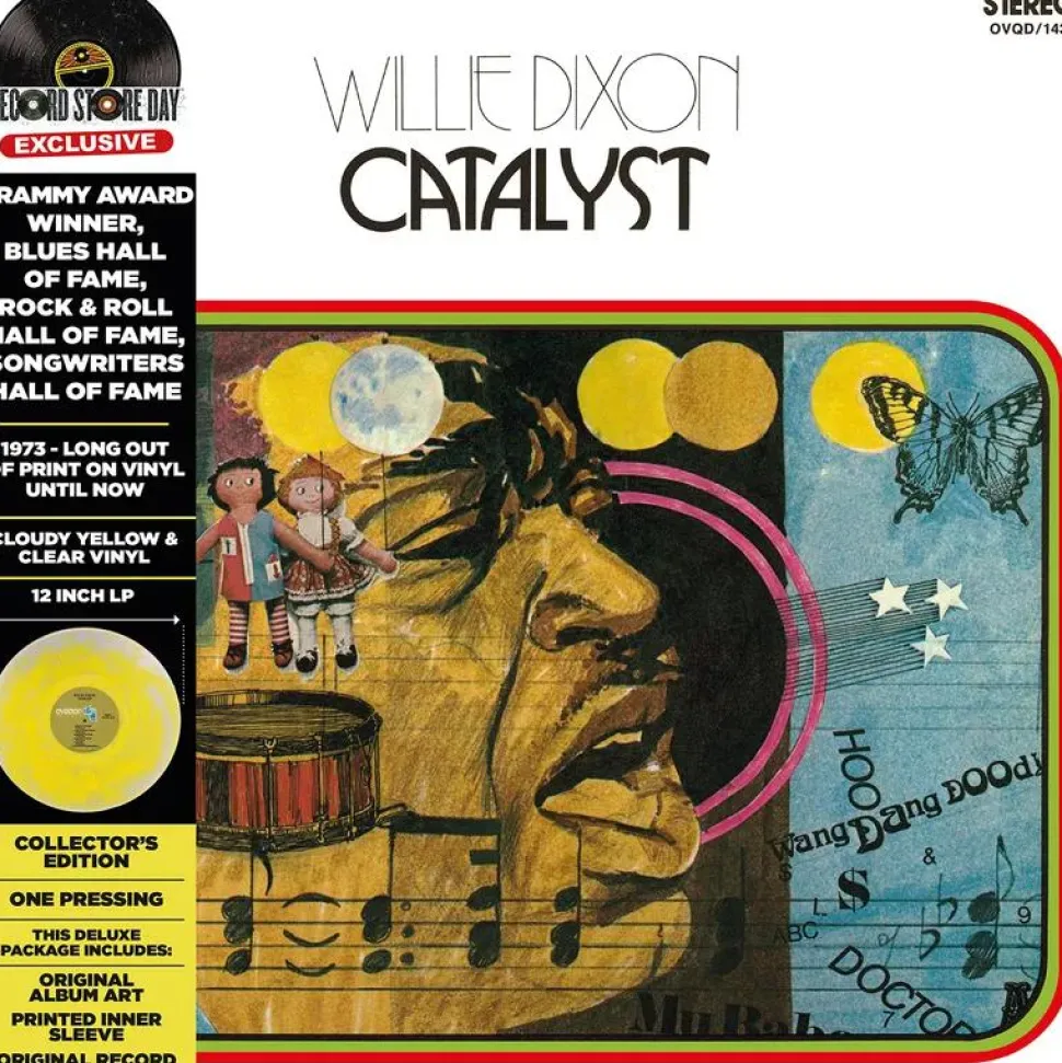 Willie Dixon - Catalyst LP Vinyl Record (2023 Record Store Day Exclusive Cloudy Yellow & Clear Vinyl)