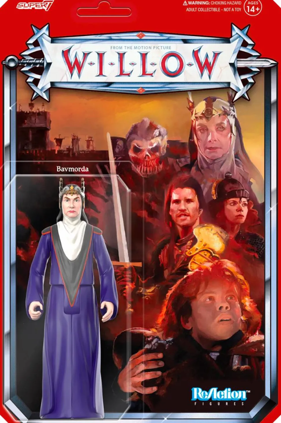 Willow (1988) - Bavmorda ReAction 3.75” Action Figure