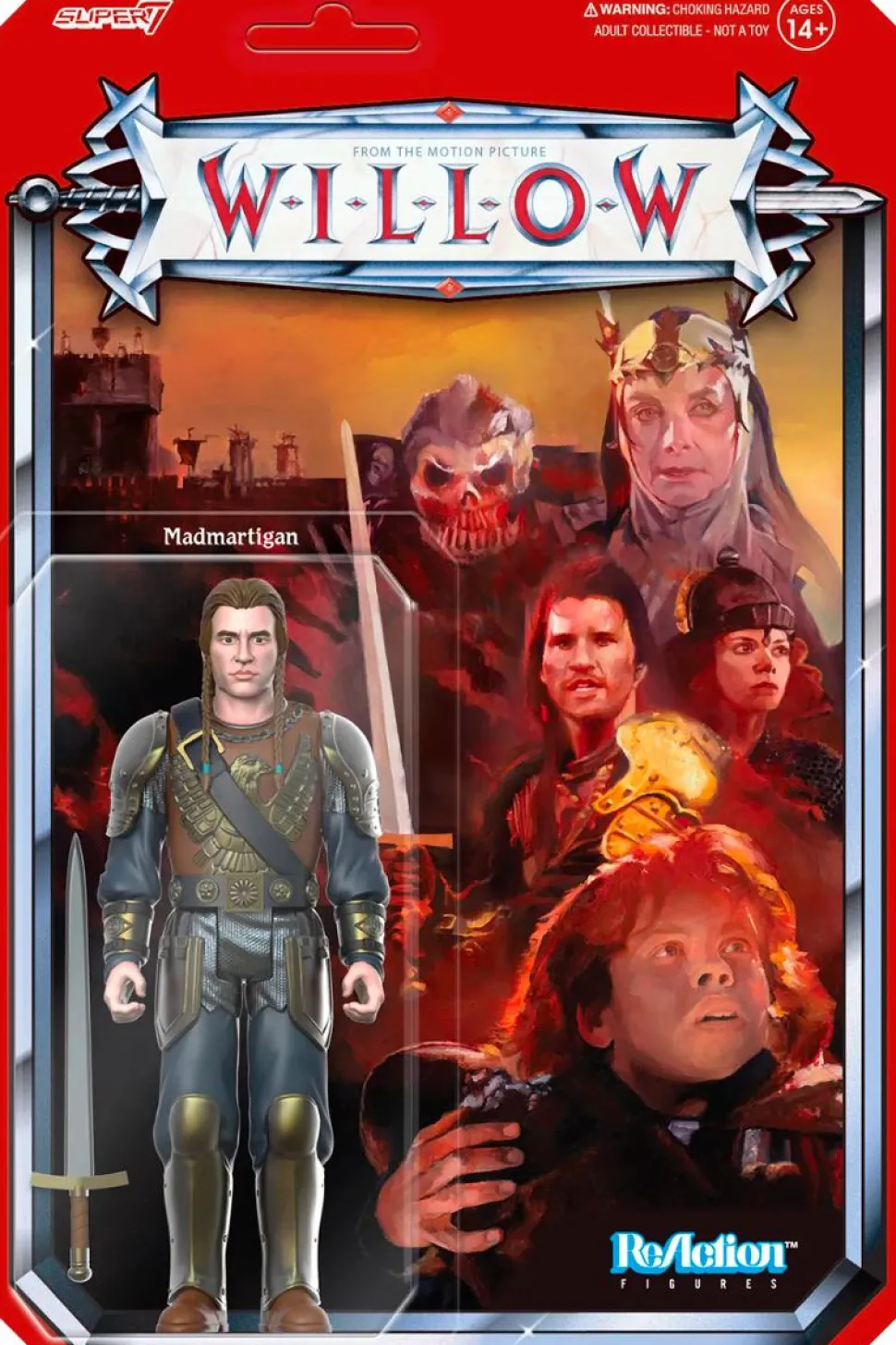 Willow (1988) - Madmartigan ReAction 3.75” Action Figure