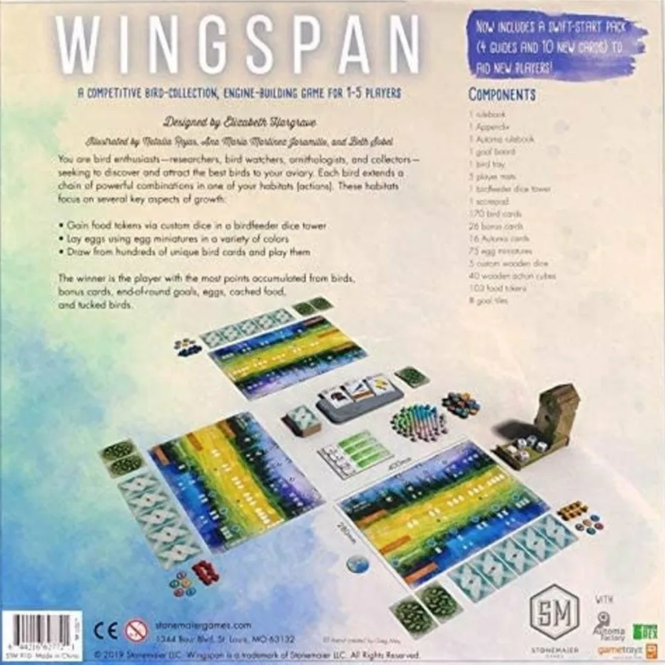 Wingspan - 2nd Edition Board Game