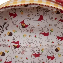 Winnie the Pooh - Gingham 10” Faux Leather Mini Backpack
