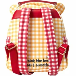 Winnie the Pooh - Gingham 10” Faux Leather Mini Backpack