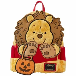 Winnie the Pooh - Halloween Cosplay Glow in the Dark 10" Faux Leather Mini Backpack