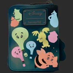 Winnie the Pooh - Heffa-Dream Glow in the Dark 4” Faux Leather Zip-Around Wallet