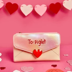 Winnie the Pooh - Love Letter 3" Faux Leather Flap Wallet