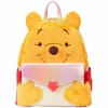 Winnie the Pooh - Love Letter 10" Faux Leather Mini Backpack