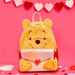 Winnie the Pooh - Love Letter 10" Faux Leather Mini Backpack
