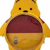 Winnie the Pooh - Pin Trader 13” Faux Leather Convertible Mini Backpack