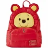 Winnie the Pooh - Pooh Puffer Jacket Cosplay 10" Faux Leather Mini Backpack
