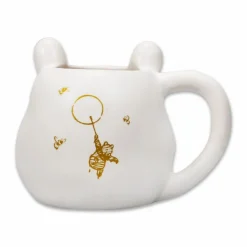 Winnie the Pooh - Pooh Shaped Mug with Gold Bee