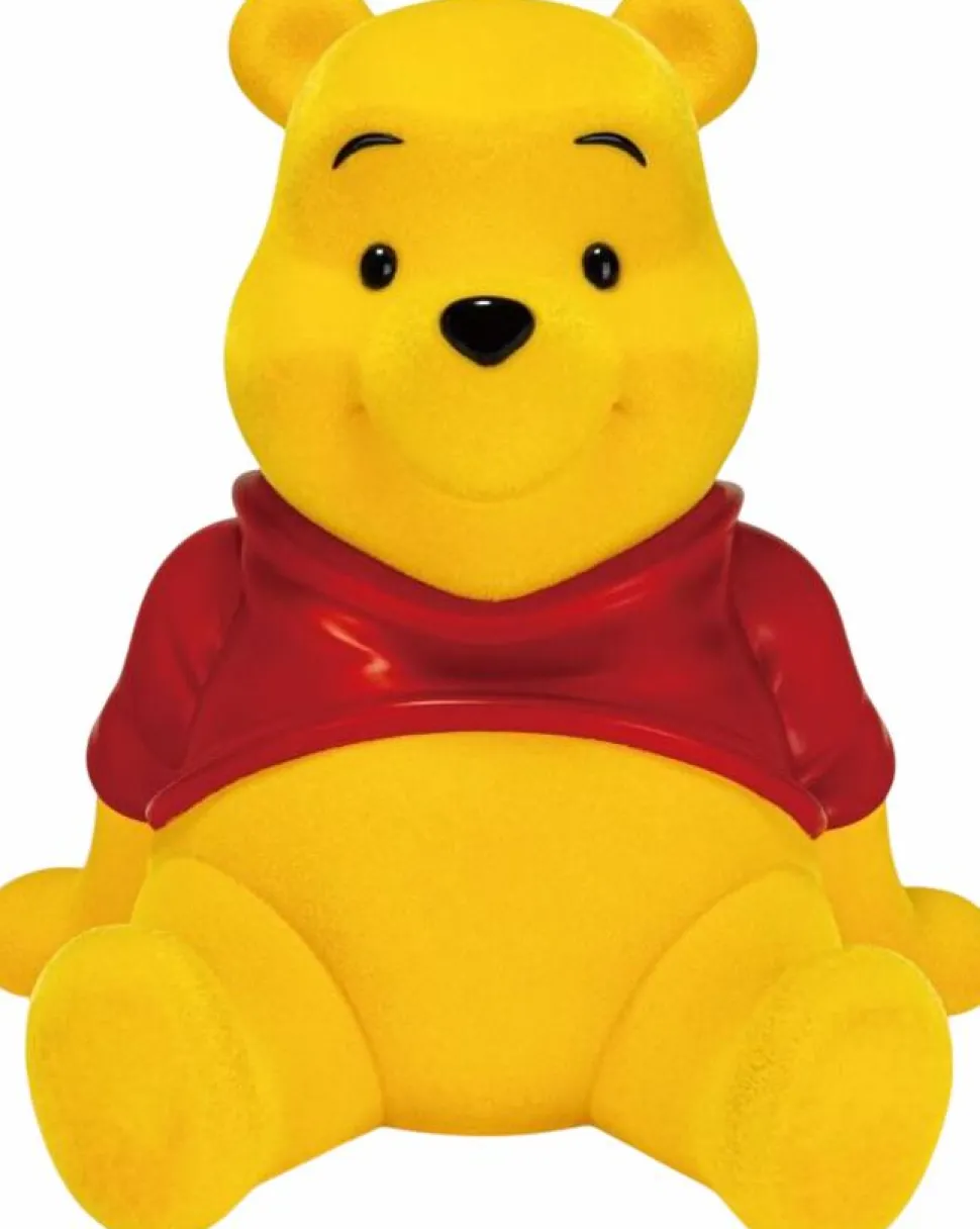 Winnie the Pooh - Pooh (Velvet Version) Large 13" Vinyl Piggy Bank