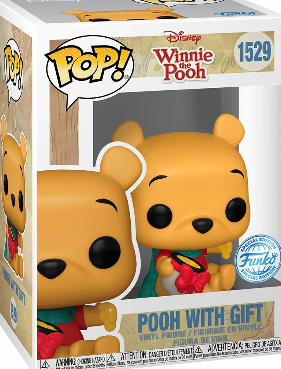 Winnie the Pooh - Pooh with Gift Pop! Vinyl Figure