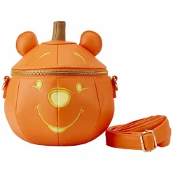 Winnie the Pooh - Pumpkin Glow in the Dark 6" Faux Leather Crossbody Bag