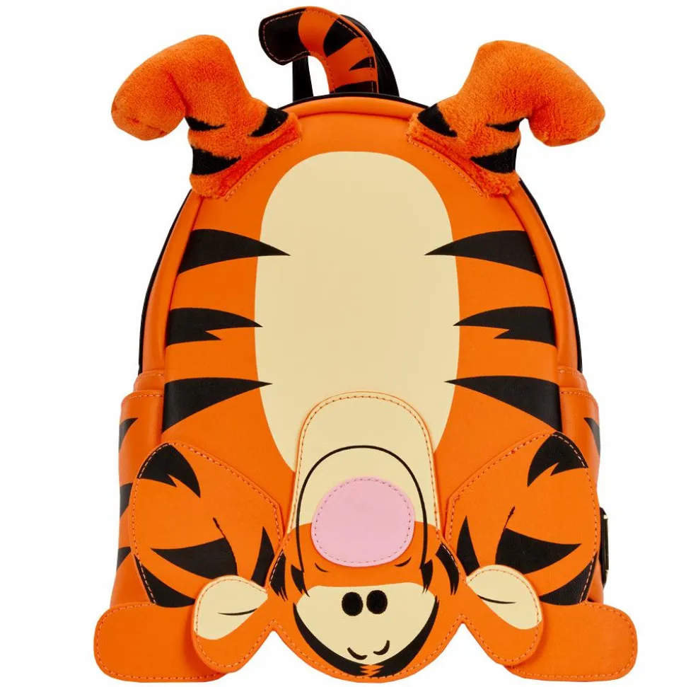 Winnie the Pooh - Tigger Cosplay 10” Faux Leather Mini Backpack